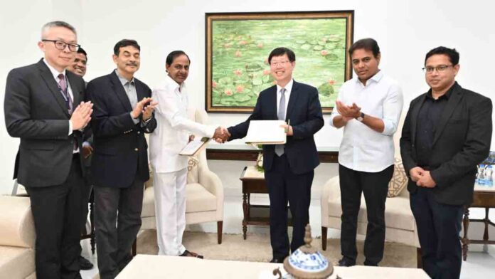 Foxconn Entering Telangana State