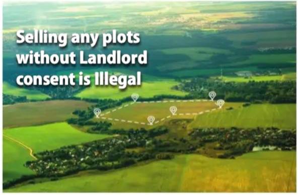 Selling Plots Without Landlord Consent Is Illegal