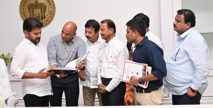 Credai Telangana Invited CM Revanth Reddy for Statecon 2024